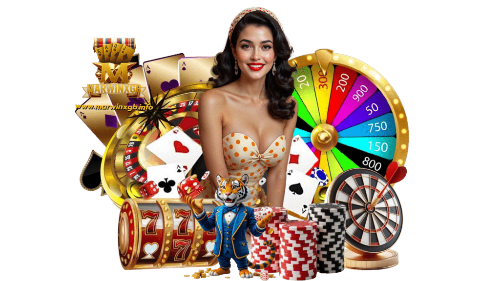 marwinxgb รวบรวมเกมยอดนิยมจากหลายค่ายไว้ครบ ใช้งานง่ายเข้า